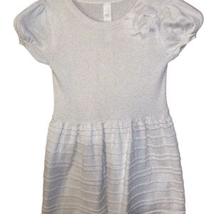 CHEROKEE EUC GIRLS DRESS WHITE SZ 4T